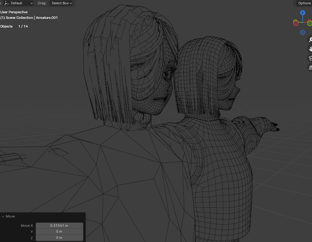 Wireframe Comparison: High Poly Original vs. Optimized Low Poly